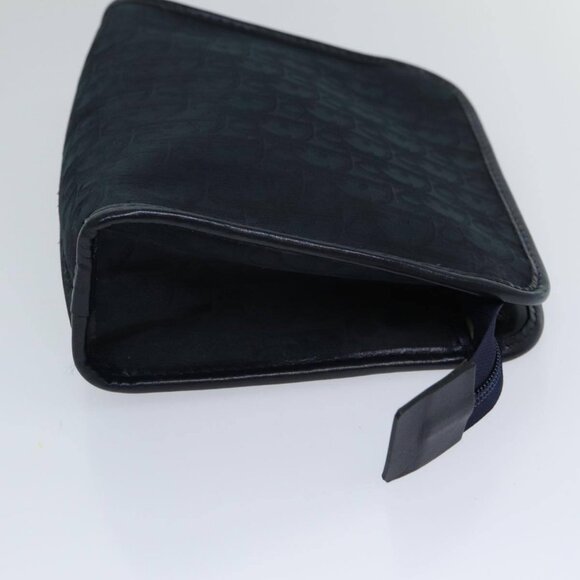 Christian Dior Trotter Canvas Clutch Bag Navy Auth - Picture 3 of 16